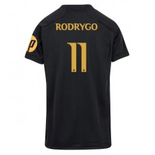 Real Madrid Rodrygo Goes #11 Tredje Tröja Dam 2023-24 Korta ärmar